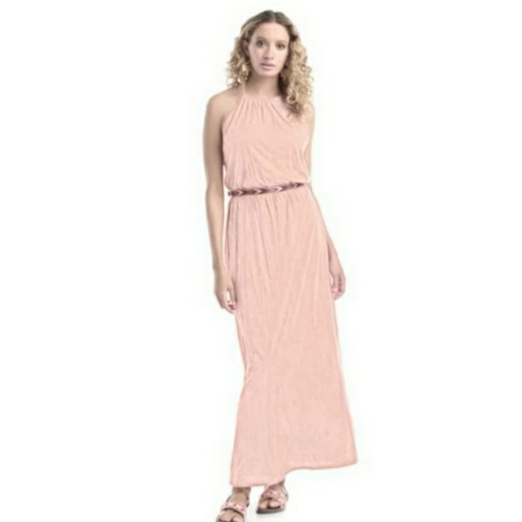 Synergy Organic Clothing Pink Maxi Dress - Picture 1 of 11